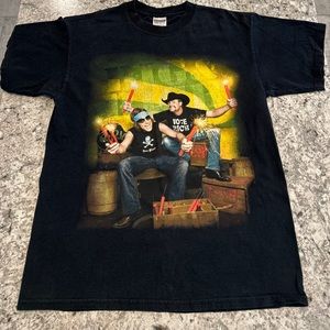 BIG & RICH -  2 Sided Tour Shirt Unisex T Shirt Size Medium Country Music